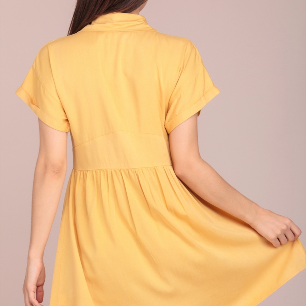 SHIRT MINI DRESS - Picture 3 of 3